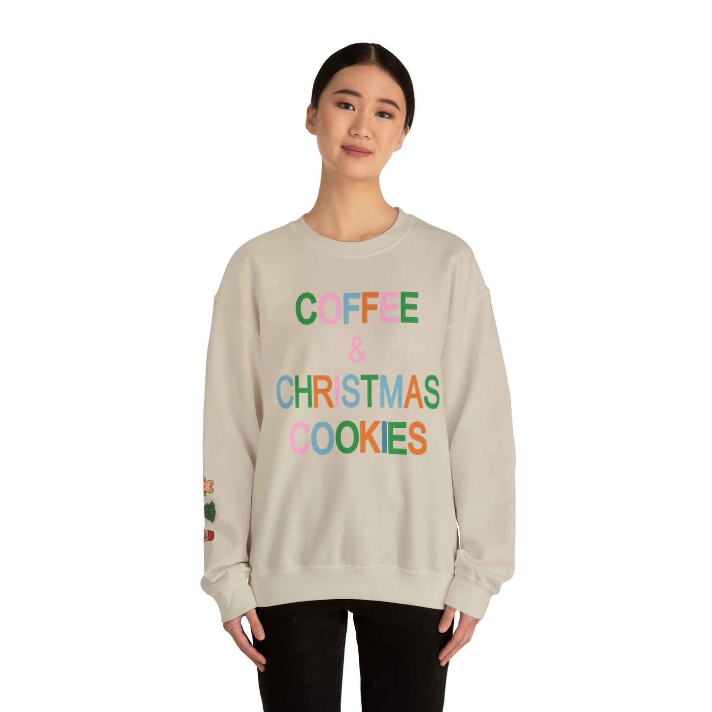 Coffee Christmas Cookie Sweatshirt