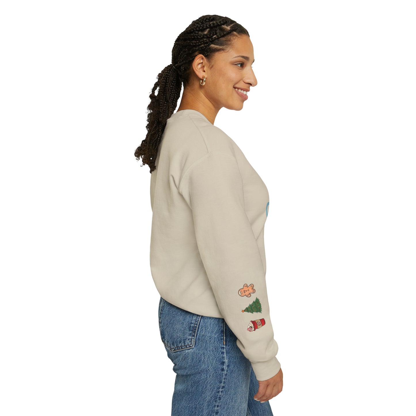 Coffee Christmas Cookie Sweatshirt